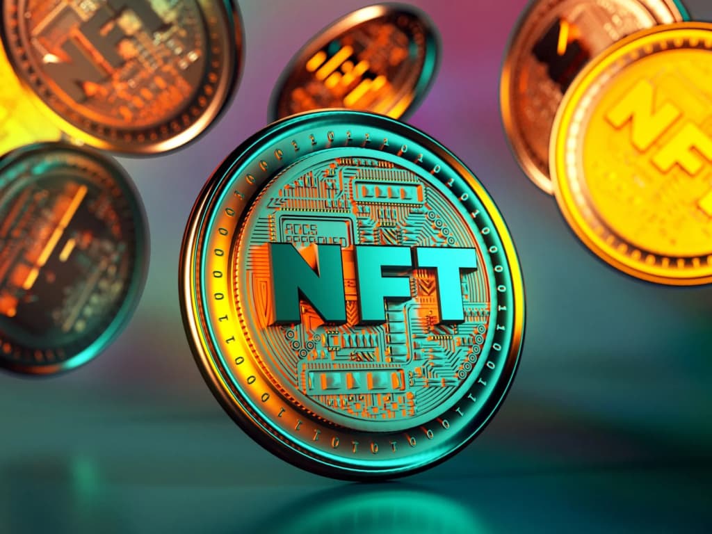 The NFT inscription on the coin