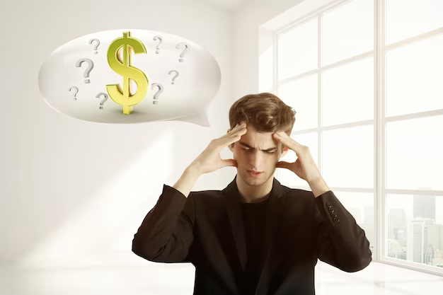 Teenager thinks diligently about finances